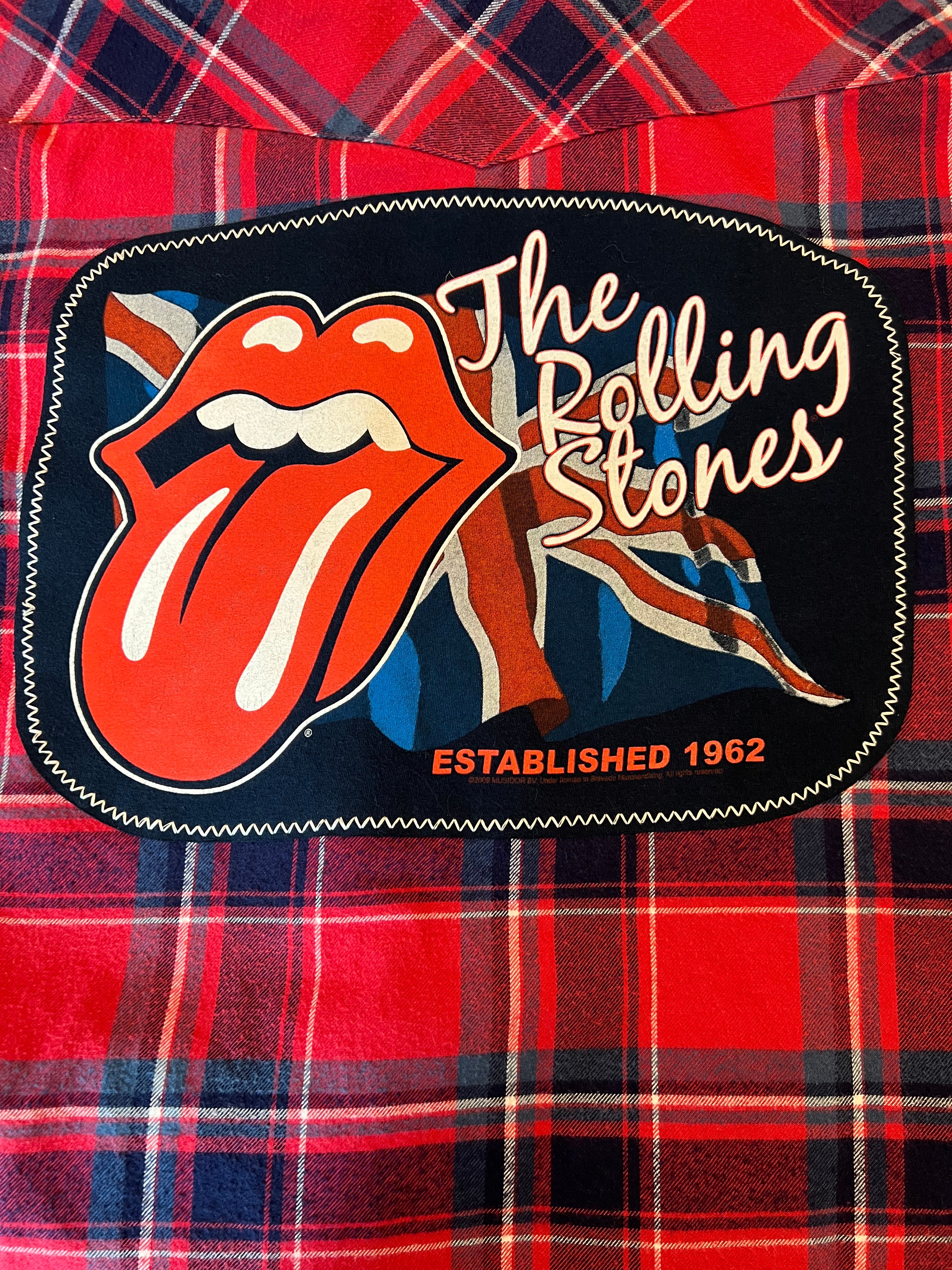 The Rolling Stones Union Jack (Unisex - Men's L)