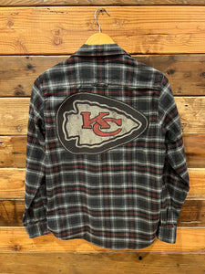 Kansas City Chiefs one of a kind Norse Projects designer custom flannel