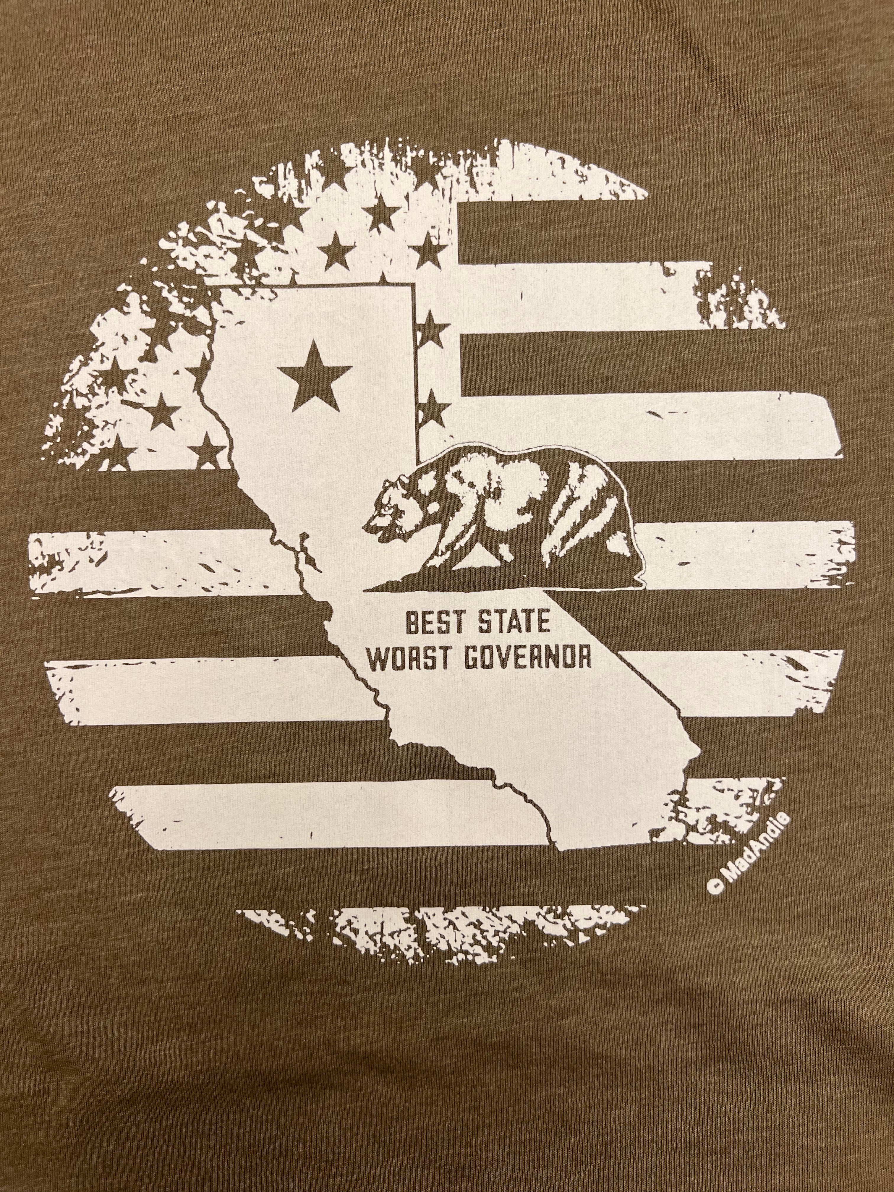 Best State, Worst Governor 1018 (Unisex tee)