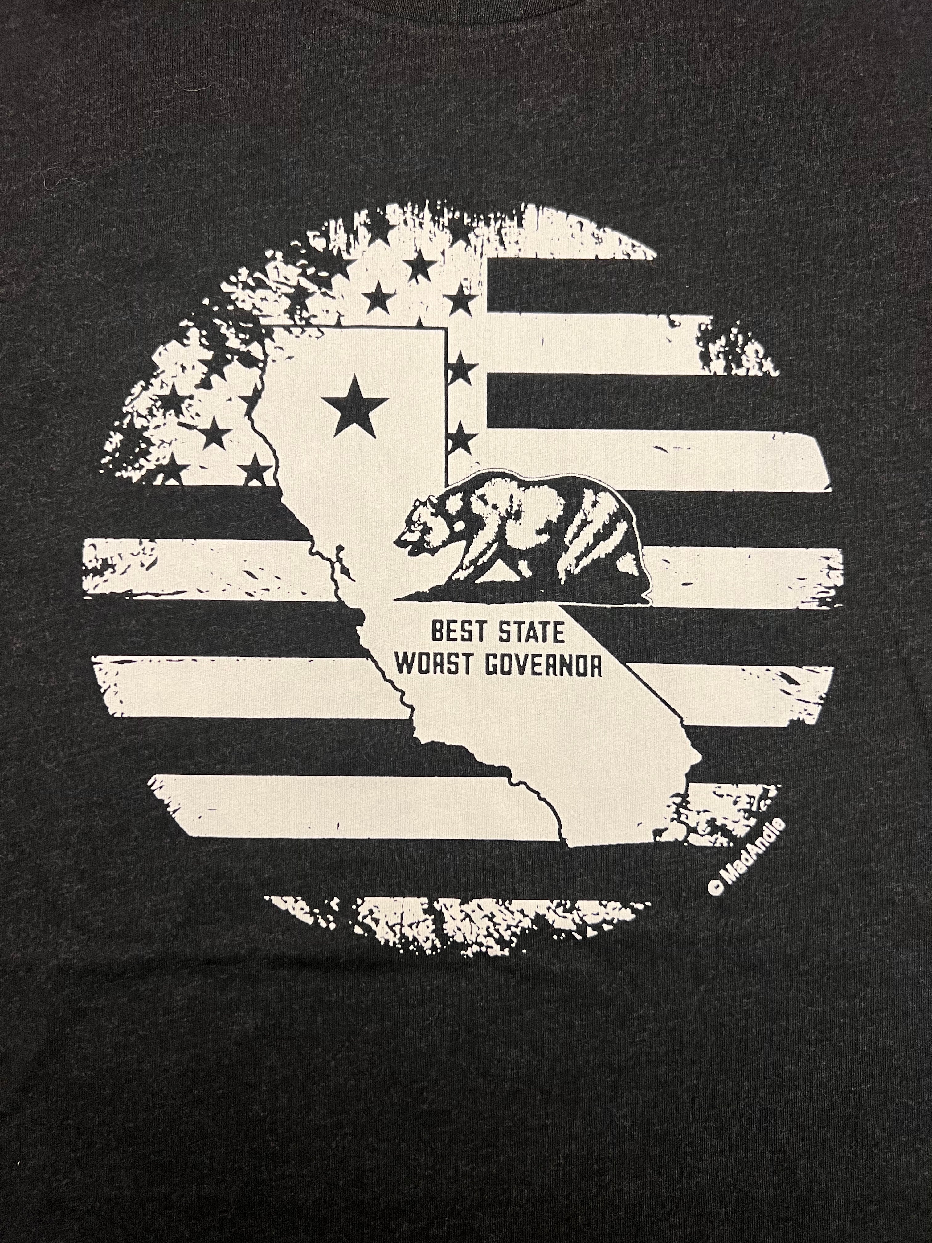 Best State, Worst Governor 1018 (Unisex tee)