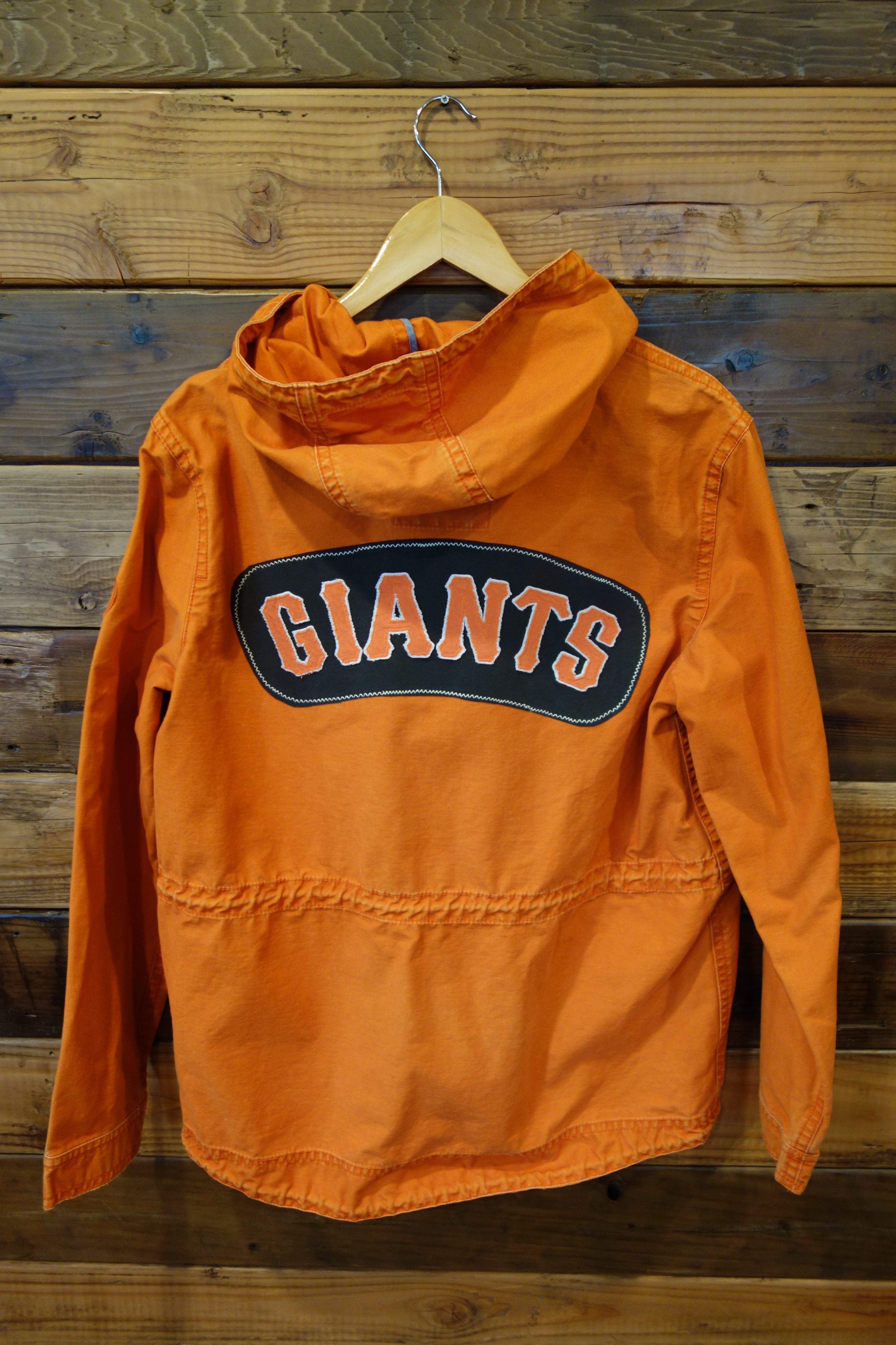 San Francisco Giants baseball one of a kind vintage orange American Eagle Outfiitters jacket 