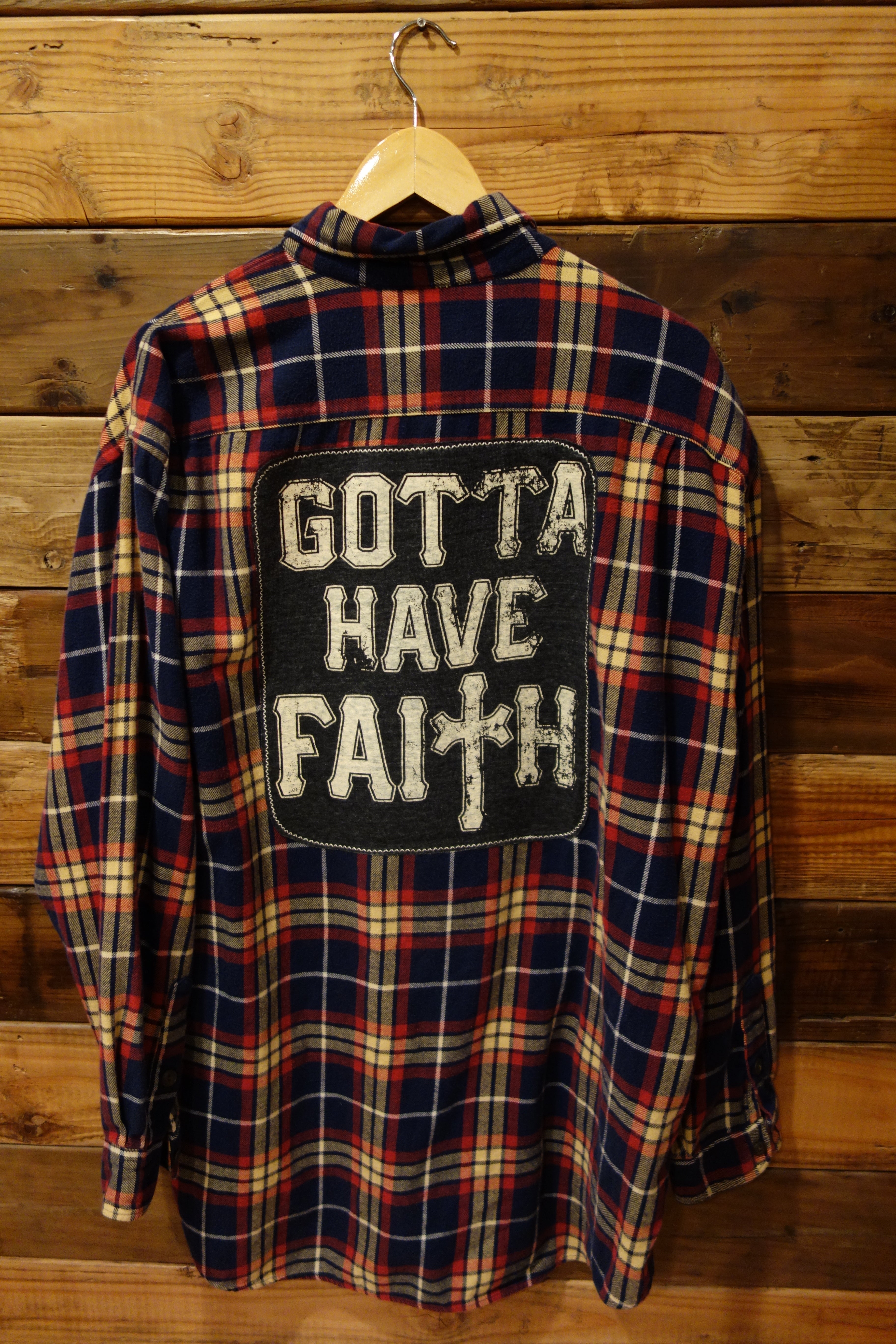 George Michael Gotta Have Faith one of a kind vintage Abercrombie and Fitch big shirt flannel 