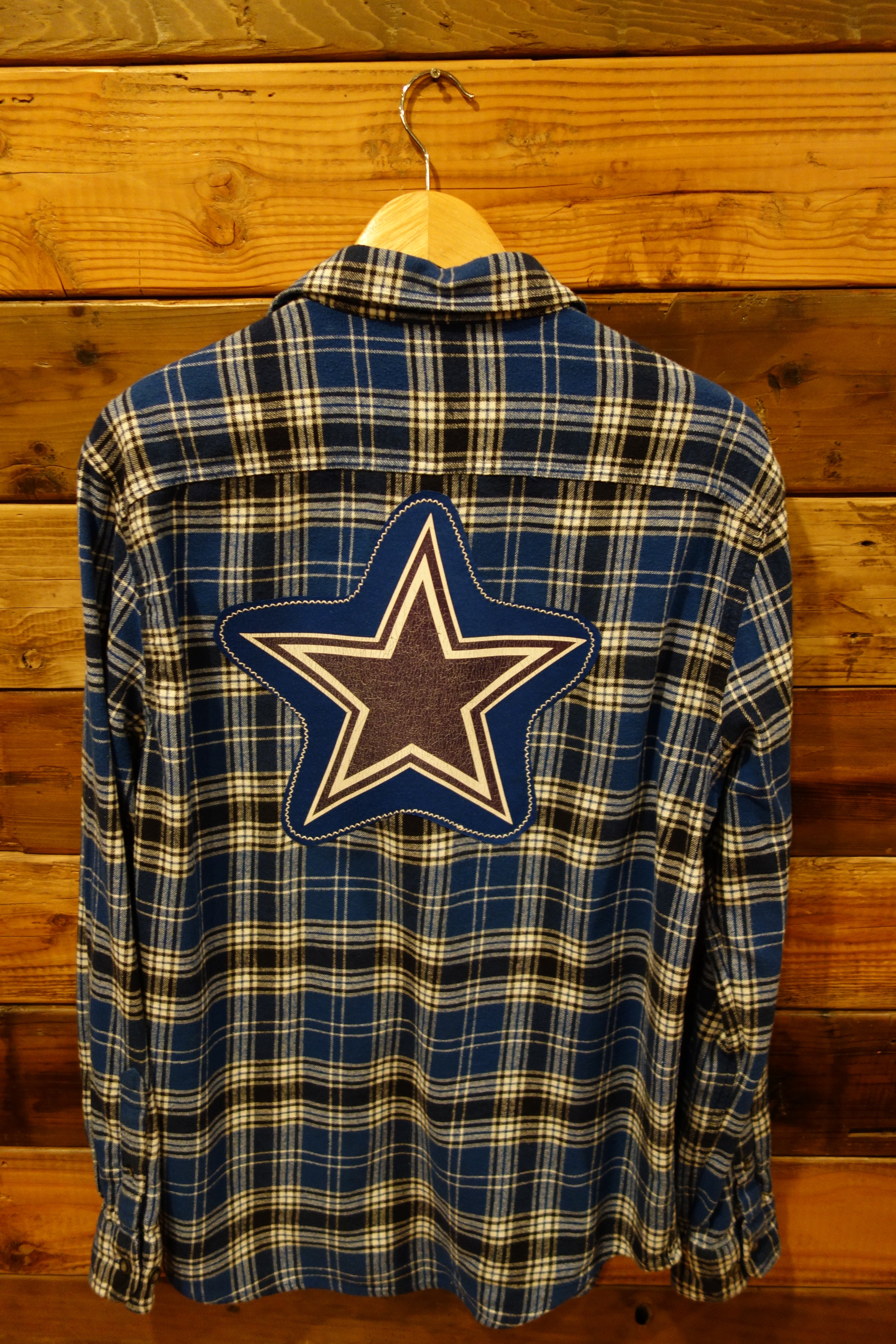 Dallas Cowboys one of a kind vintage Sonoma flannel shirt