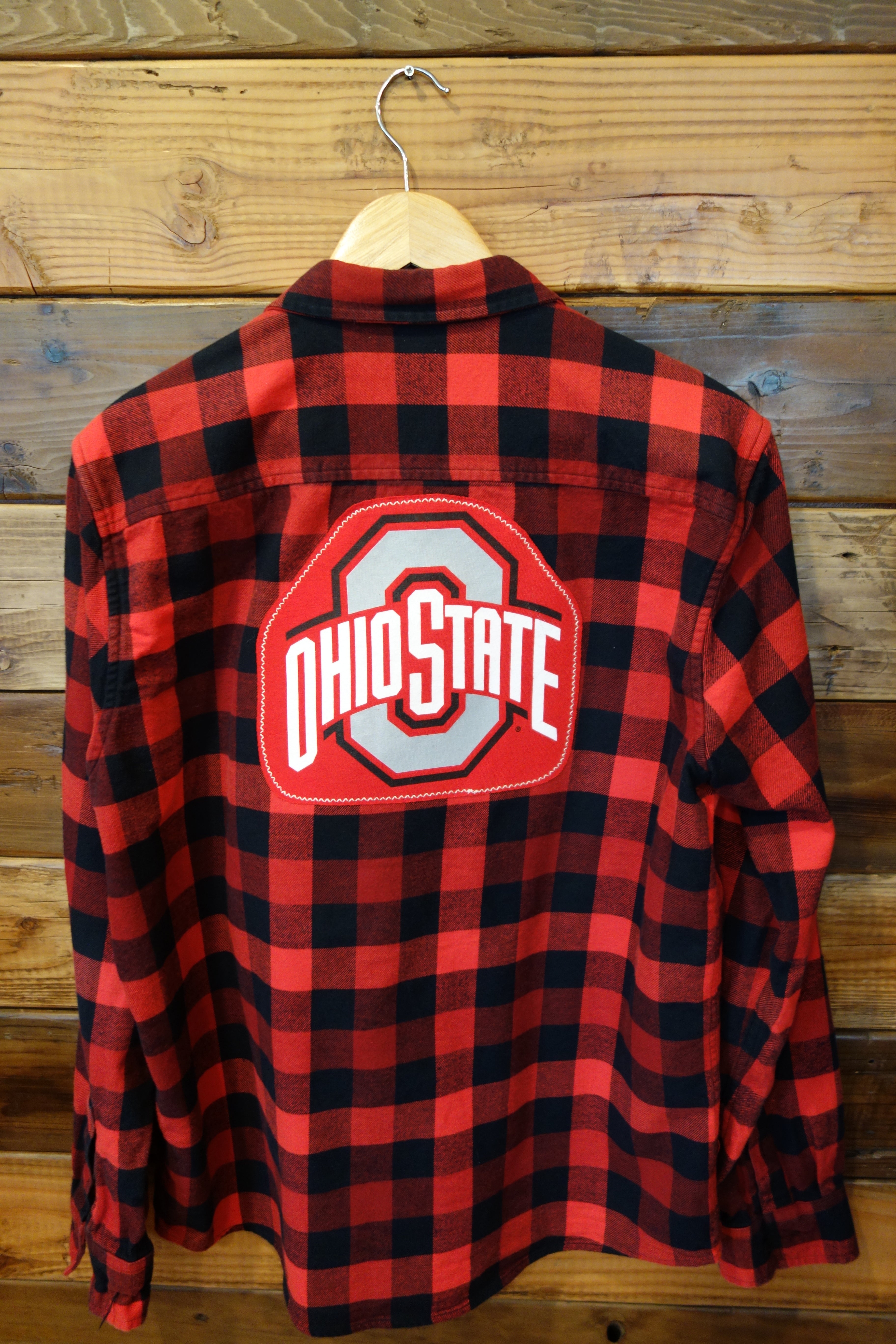 Ohio State one of a kind vintage Oakley flannel shirt