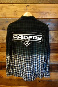 Las Vegas Raiders one of a kind 1991 vintage flannel shirt