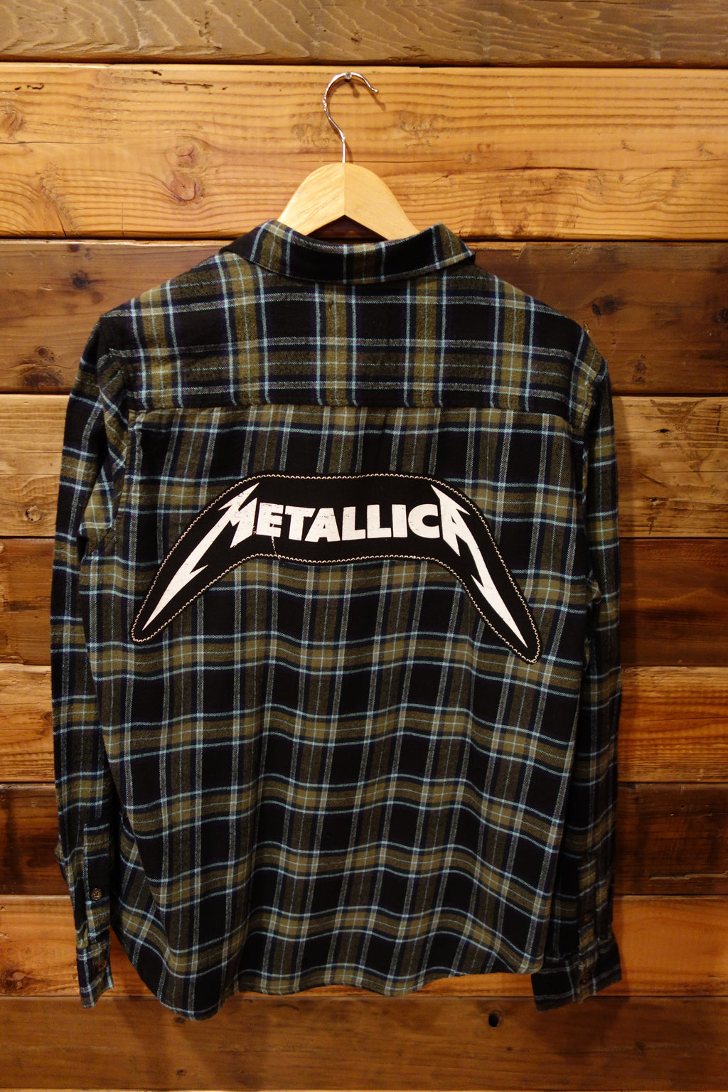 Metallica one of a kind vintage 40mm flannel shirt