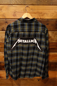 Metallica one of a kind vintage 40mm flannel shirt