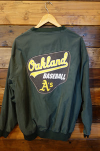 Oakland Athletics A's golf pullover one of a kind Frenzi 