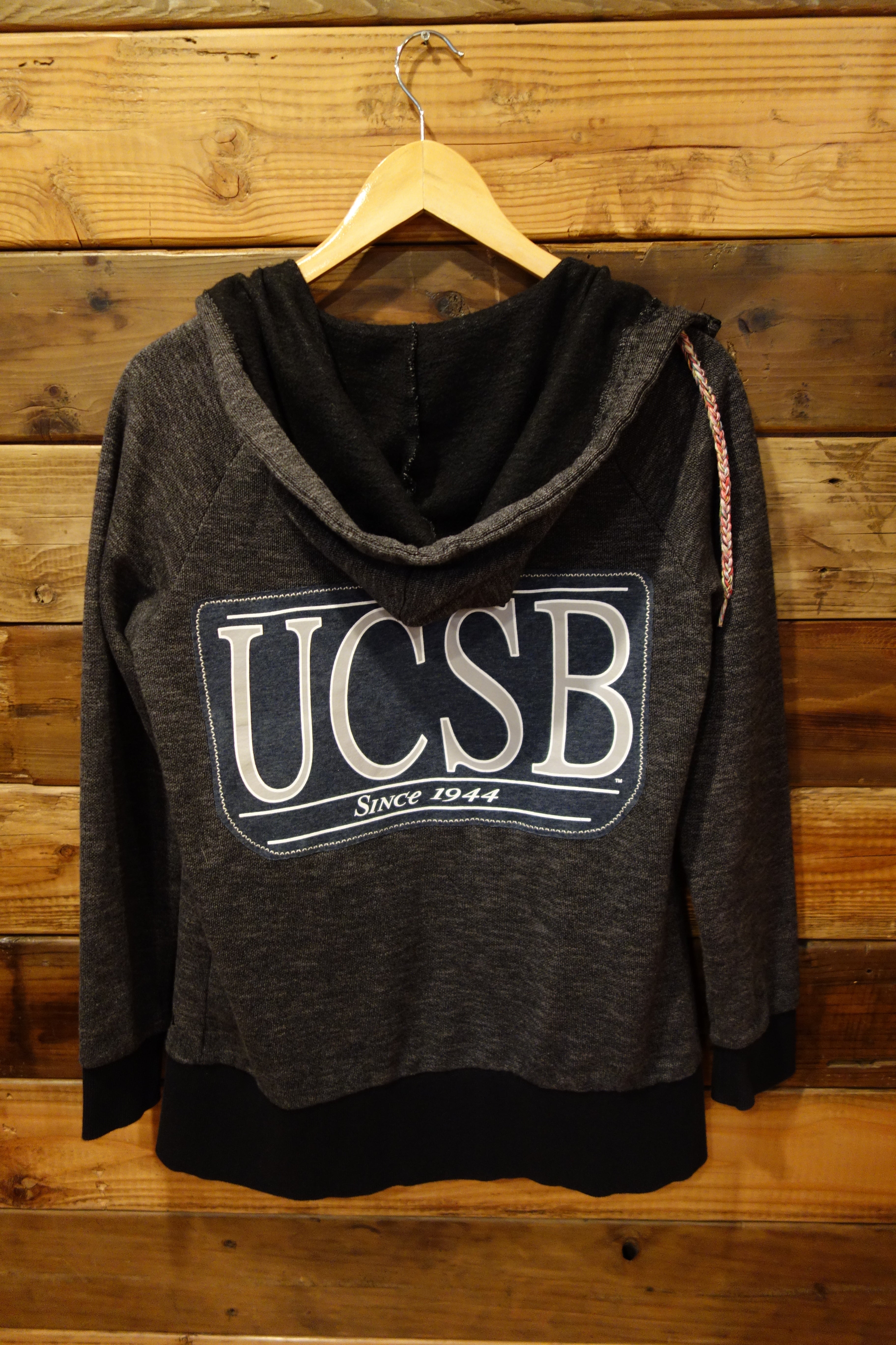 UCSB one of a kind vintage Roxy surf hoodie sweatshirt 