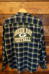 Green Bay one of a kind Nautica flannel shirt