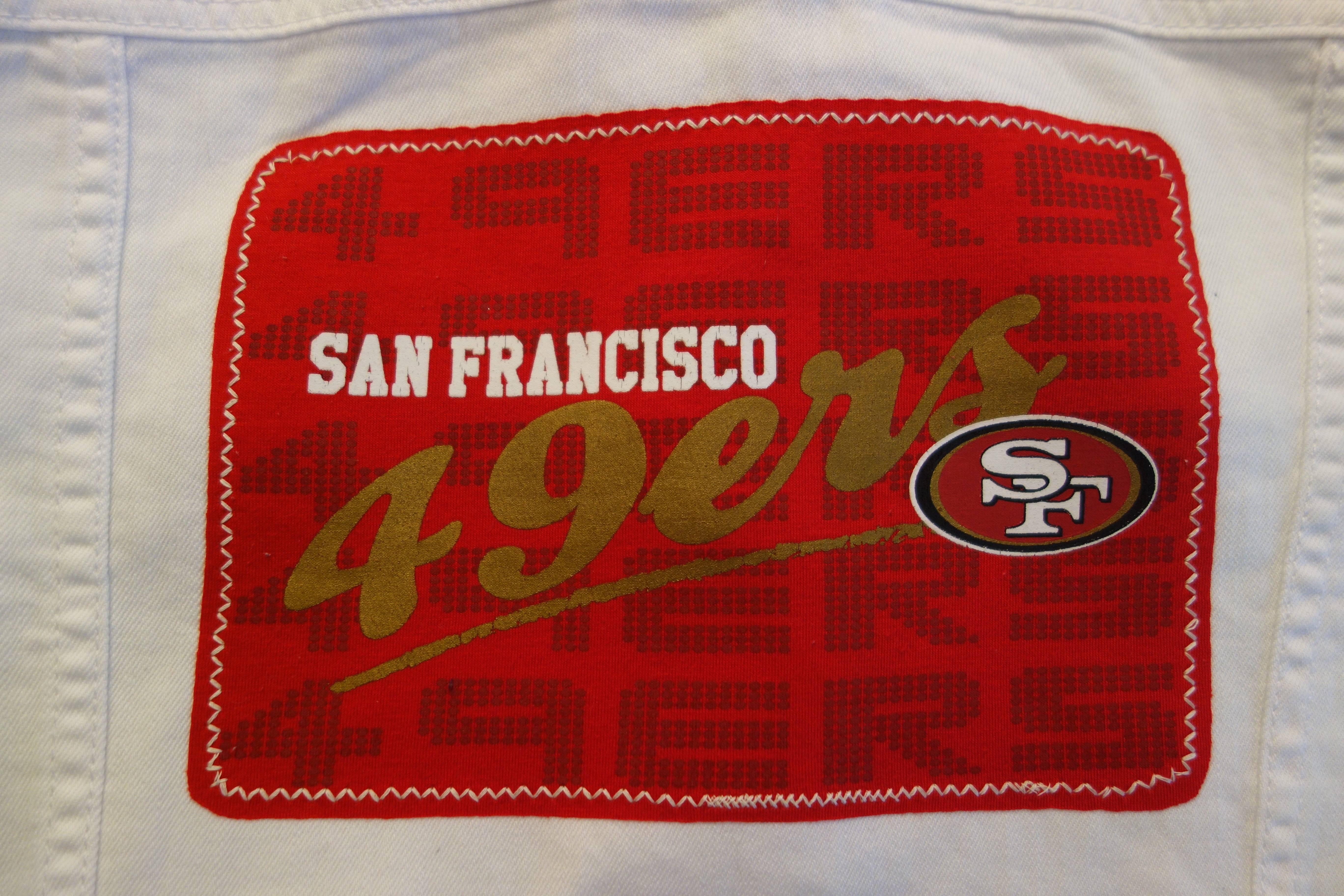 Niners All Year White Denim (Women's Size - L)