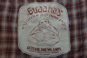 Lucky Buddha and Drums (Unisex - Men's Size XL)