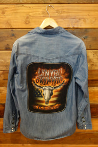 Lynyrd Skynyrd one of a kind Sovereign Code vintage jean shirt