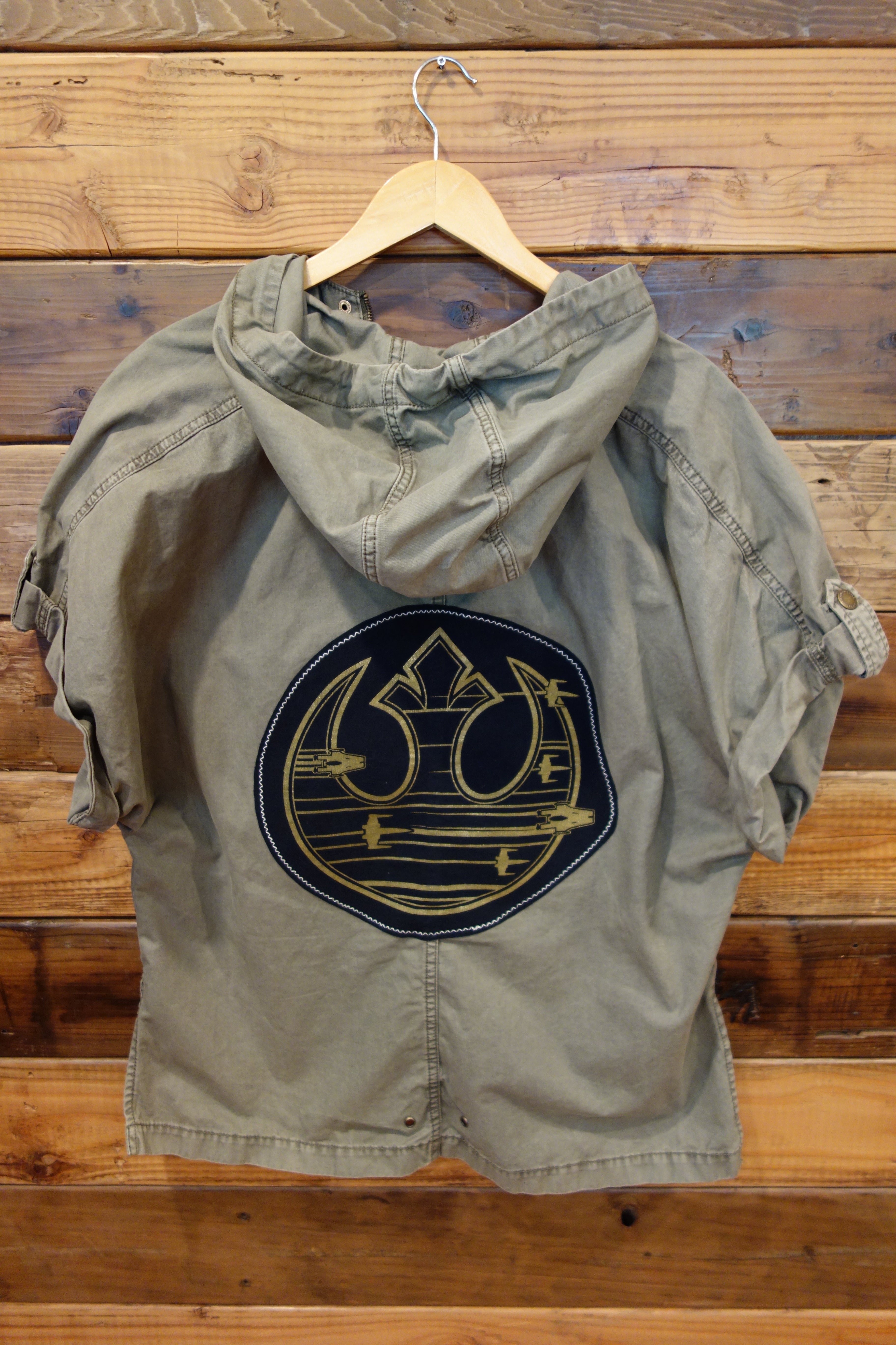 American Eagle Outfitters vintage military jacket Star Wars Rebel Alliance