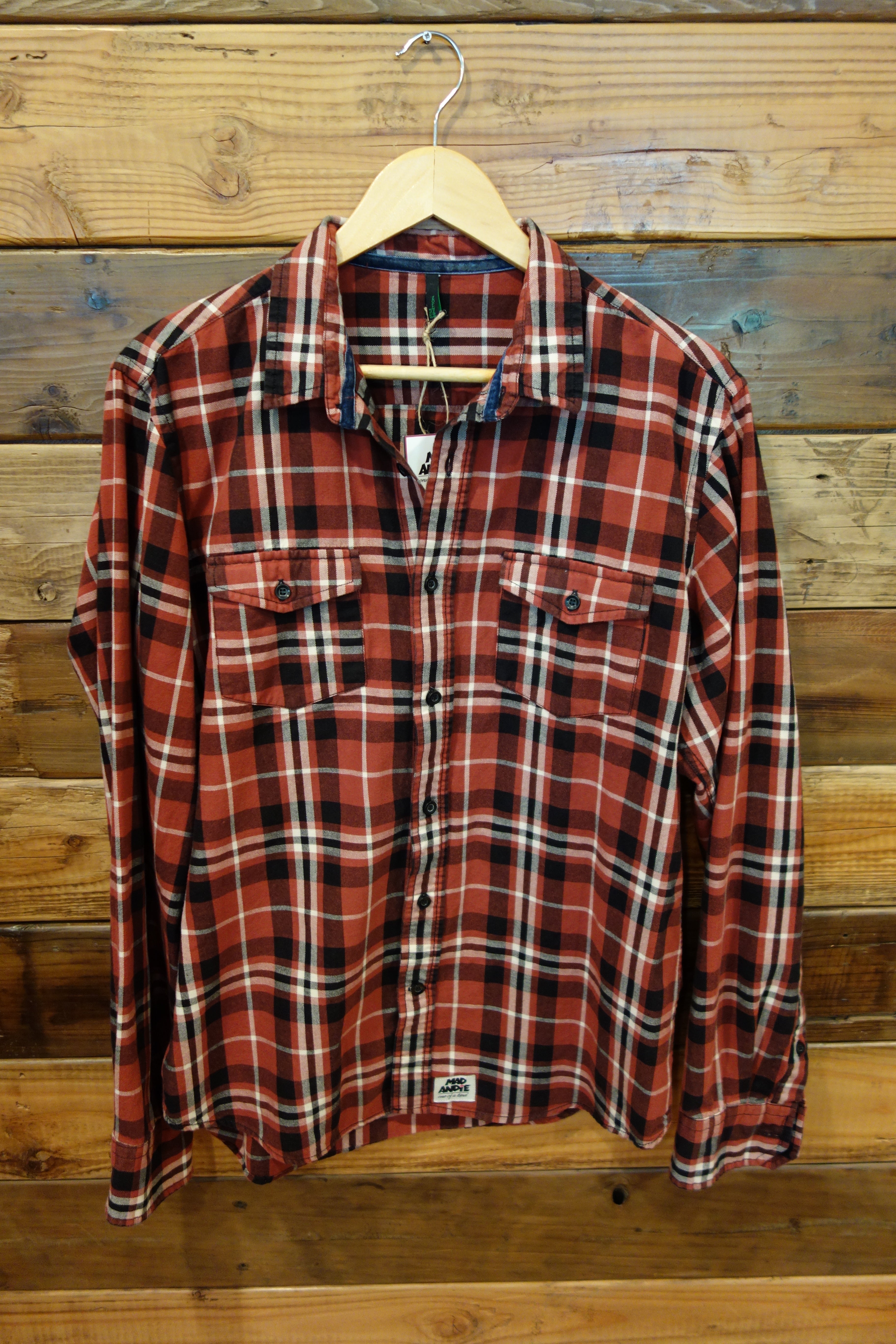 Indian Motorcycle Plaid (Unisex - Men's Size L)