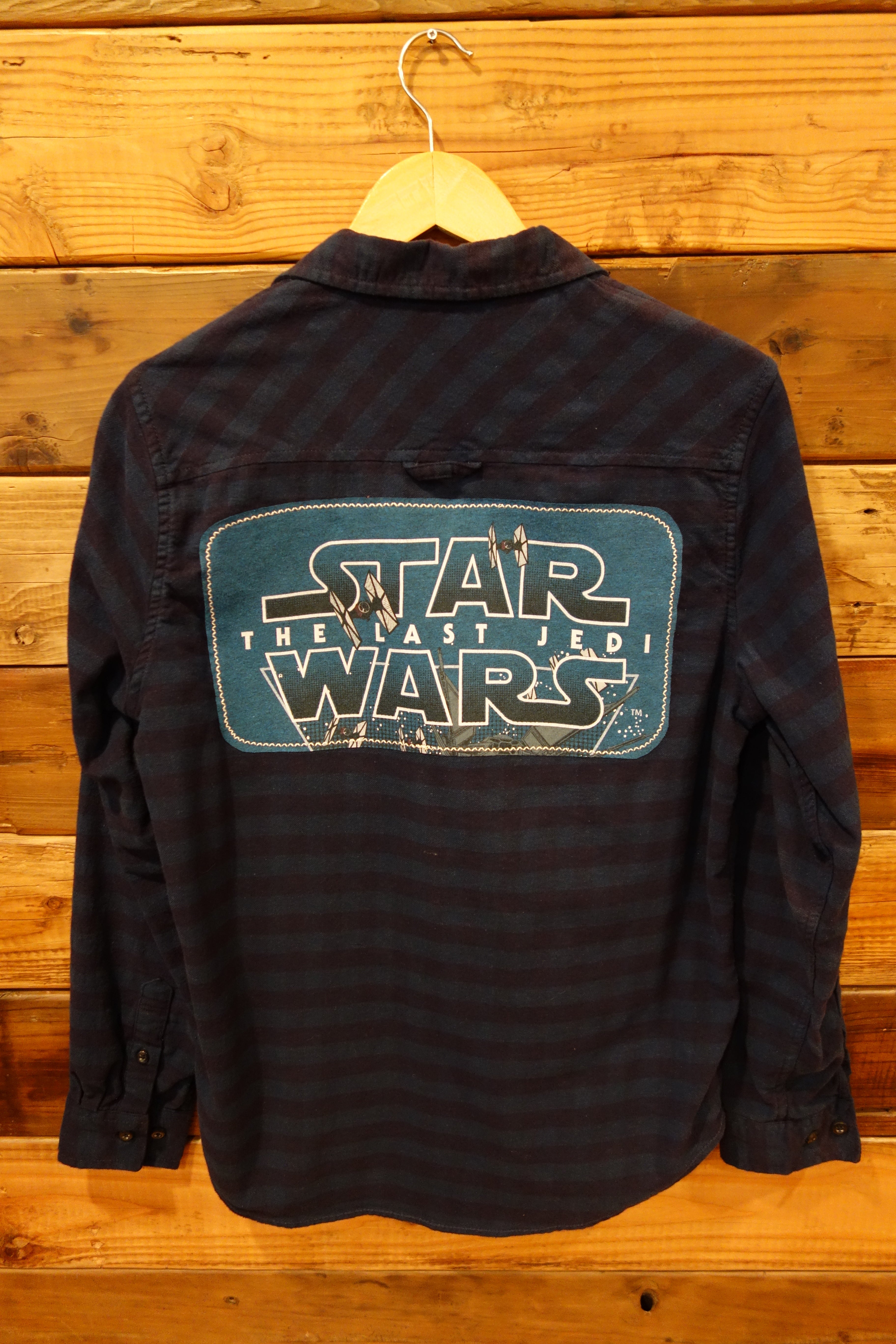 Paper denim and cloth premium one of a kind vintage flannel Star Wars The Last Jedi 