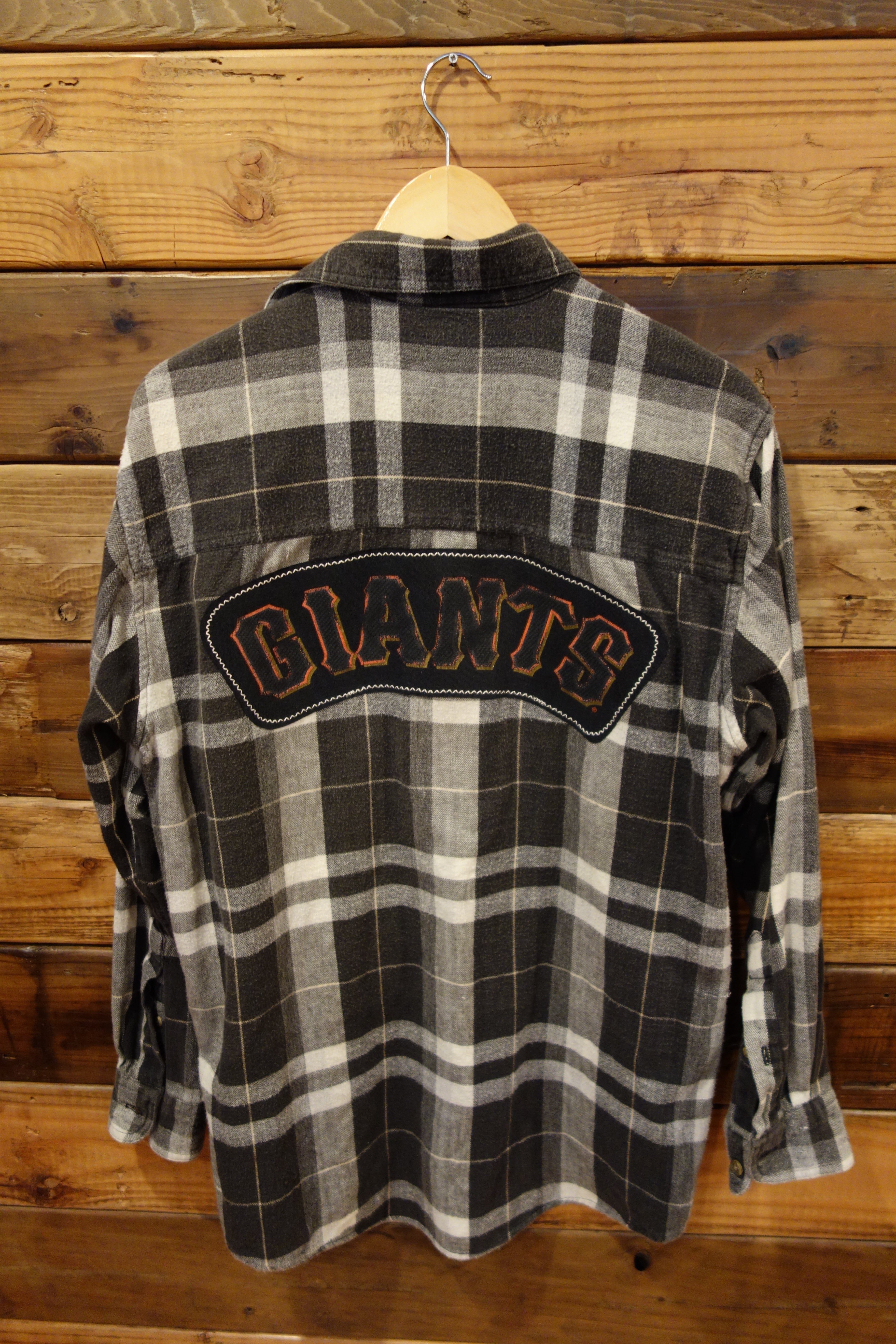 Ruff Hewn, Vintage one of a kind flannel, San Francisco Giants 