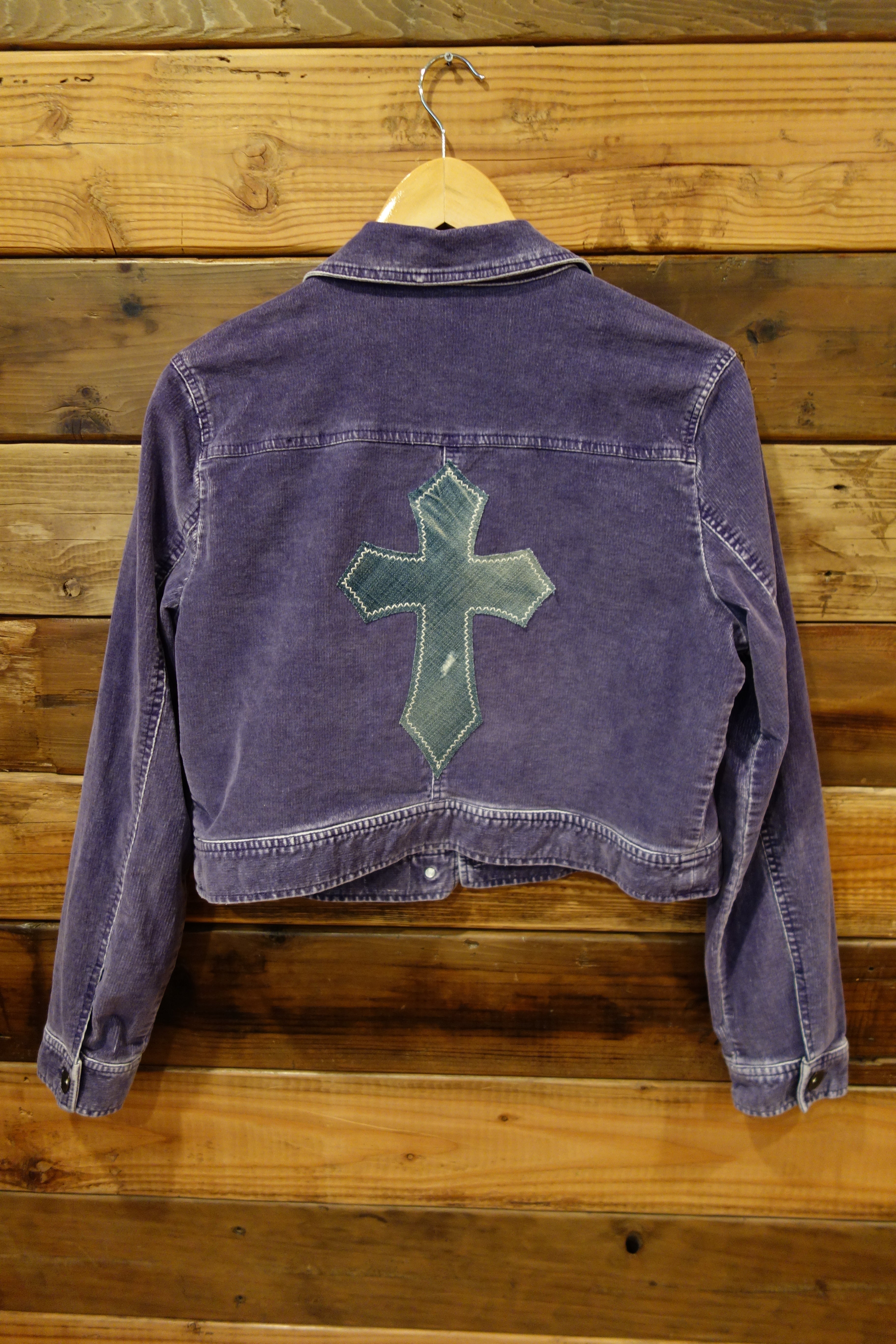 Max Rave one of a kind jacket, cross