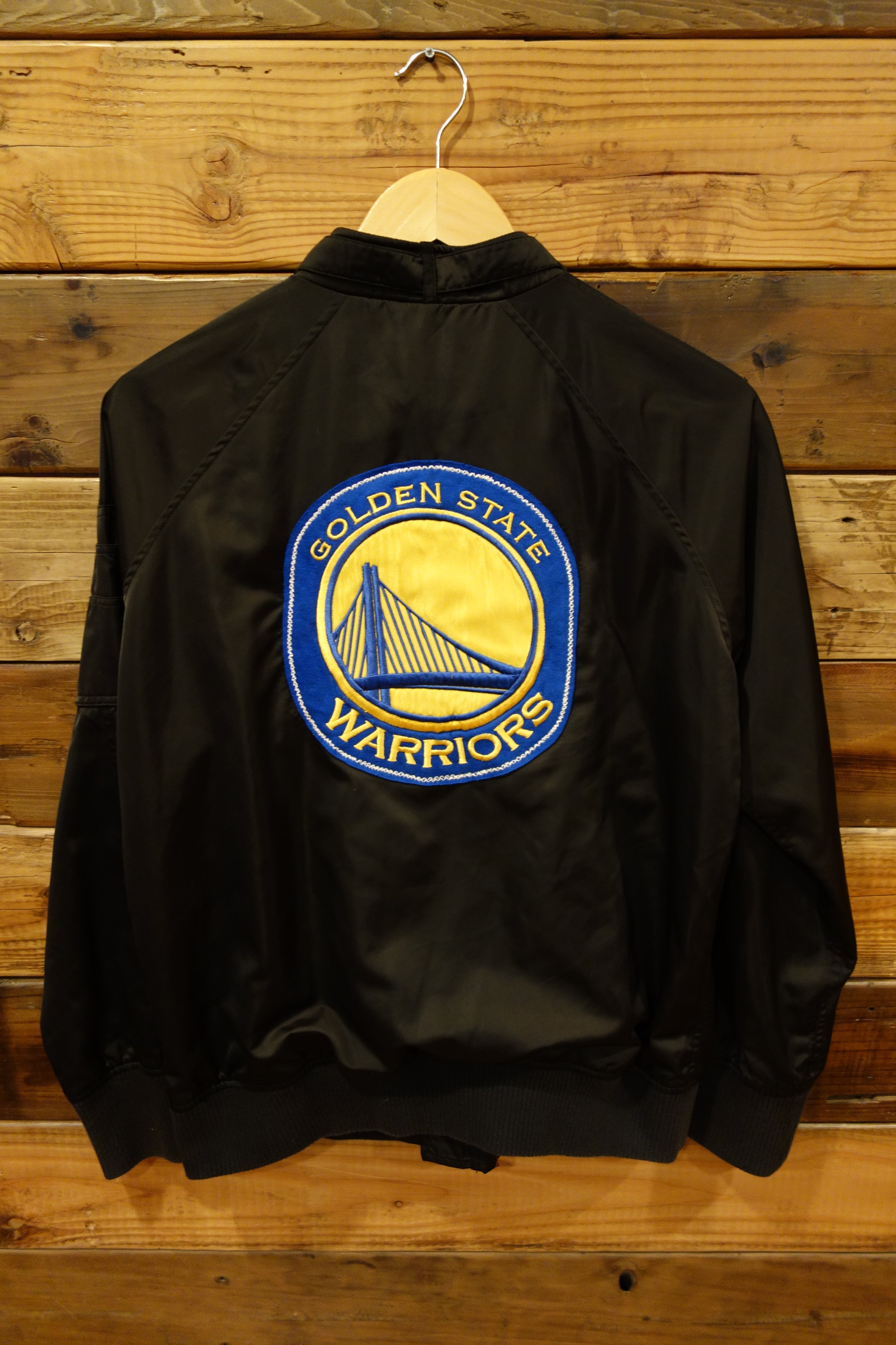 Member's Only, one of a kind bomber jacket, NBA, Golden State Warriors, Golden State Warriors Classic Flannel Jacket