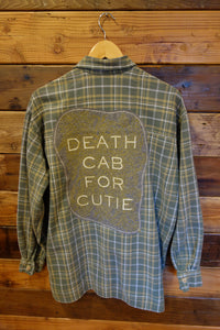 Vintage Levi's plaid, one of a kind, Death Cab For Cutie