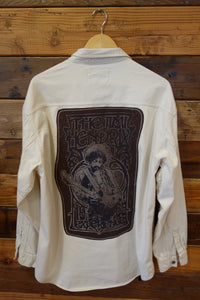 Vintage Levi's jean shirt, Jimi Hendrix, one of a kind