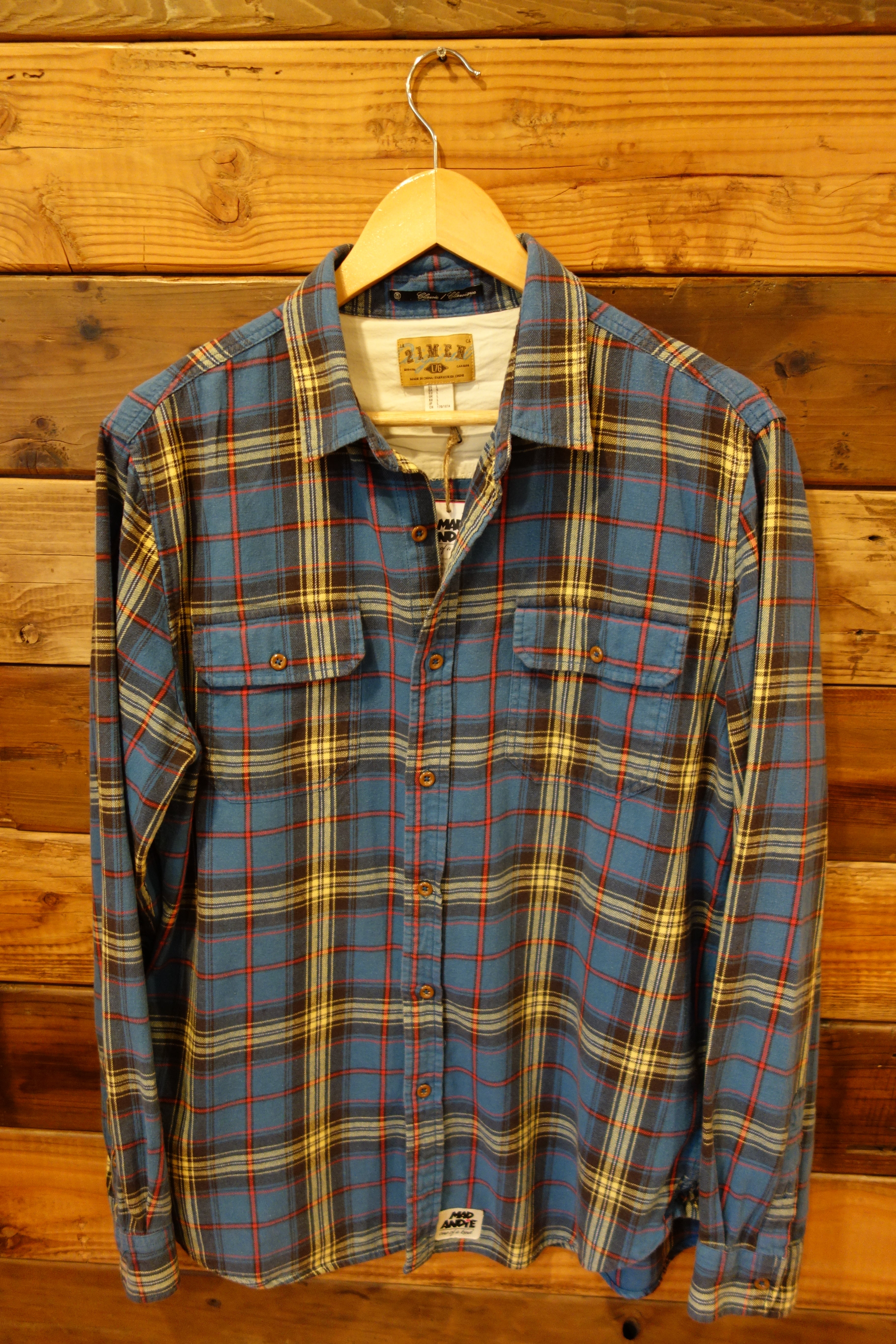 Classic Soft Tee Vintage Flannel