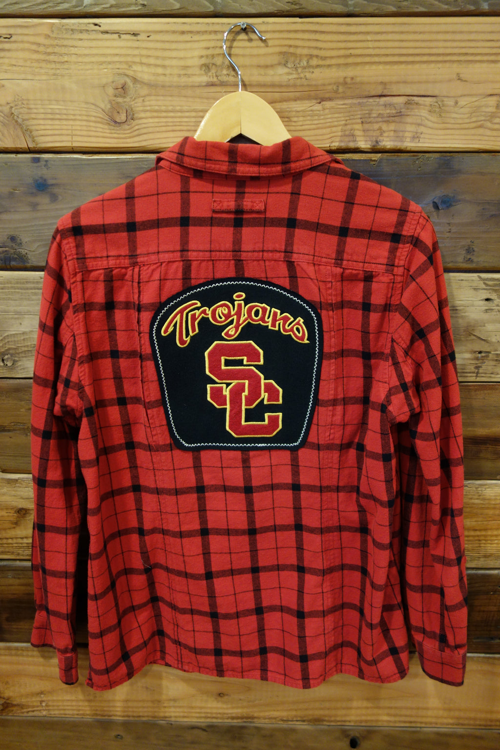 Duluth Trading Co, vintage flannel, USC