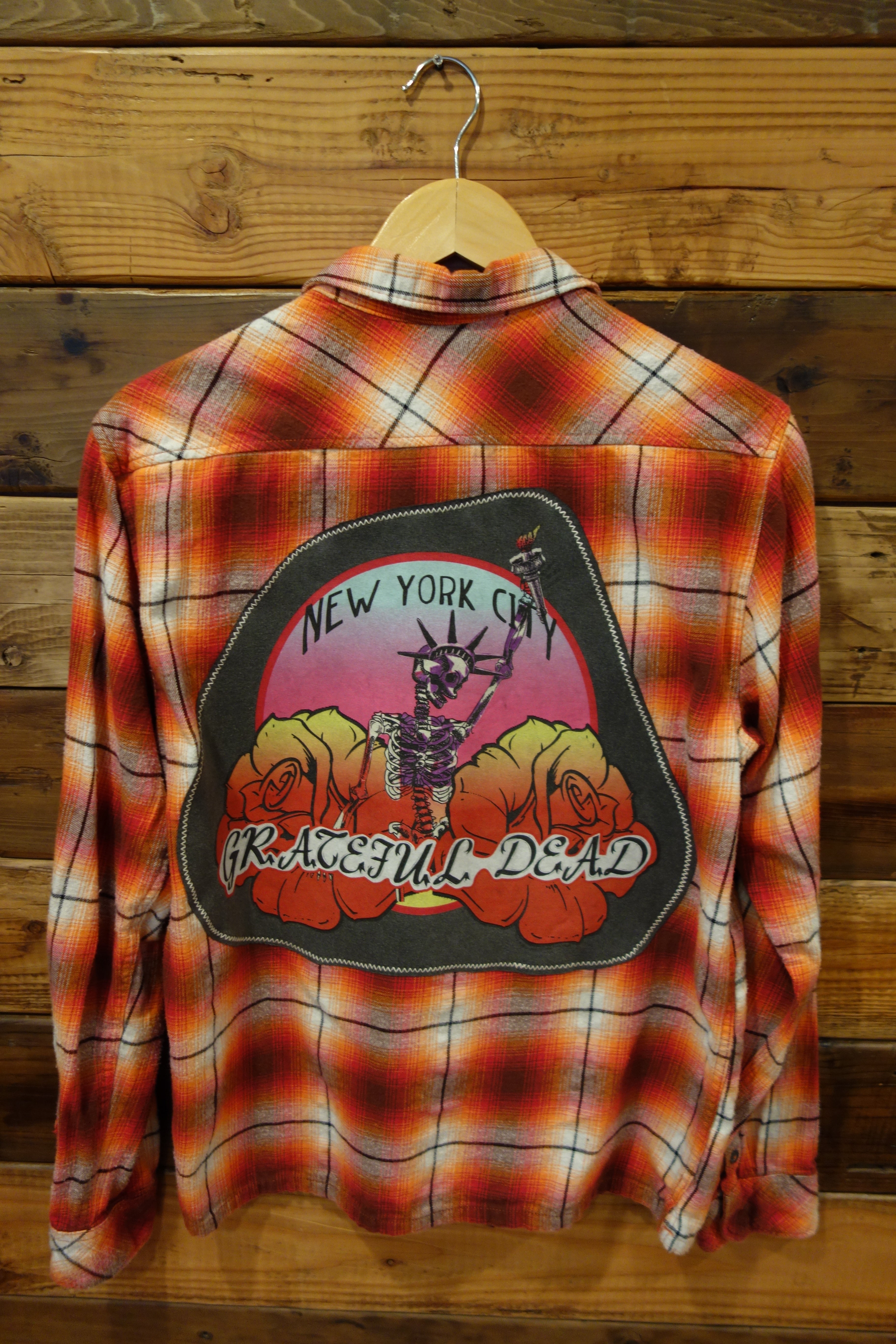 Billabong Custom Flannel, New York City Grateful Dead