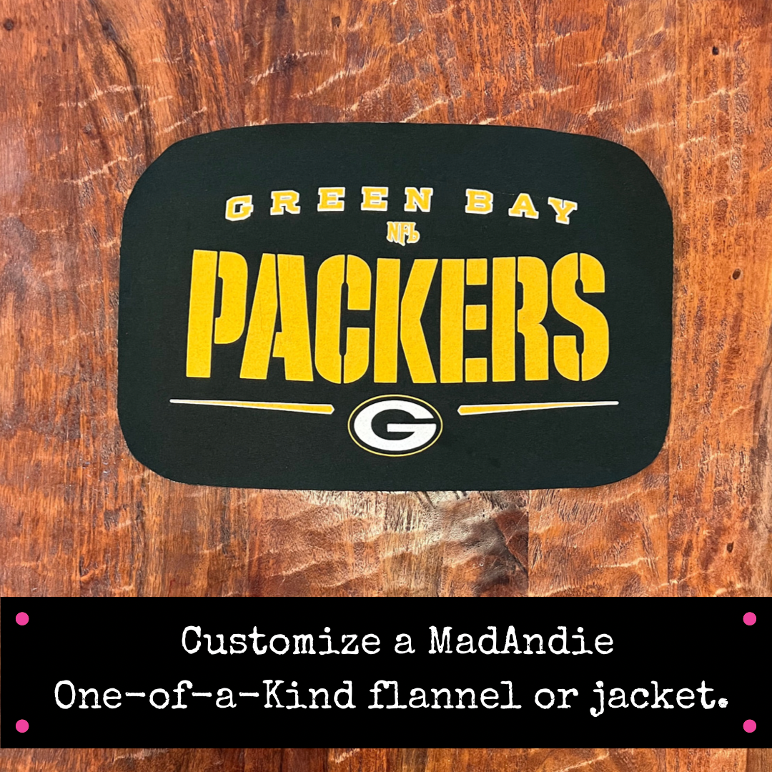 Green Bay Packers Football one of a kind custom shirt, jacket, flannel